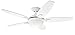 Hunter 132 cm | 52 pouces Contempo Ventilateur de Plafond Blanc avec Système d'Éclairage et Télécommande, 50613