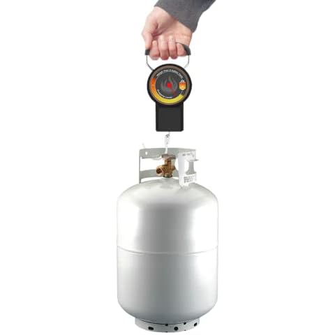 Sweet Heat Propane Scale - Lift and Check, Quick Review Gauge Compatible with All Standard North American 20lb Propane Tanks Cover
