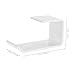NUOBESTY Headphone Stand Shaped Design for Desk Wall Mount Headset Holder for All Headphones Elegant Space-Saving Hook for Gaming Daily Use