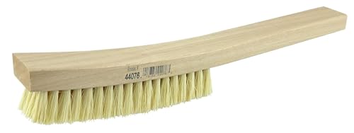 Image of Weiler 44076 5-1 /4 inch Brush Length, 13 inch X 1-1 /4 inch Block Size, 4 X 18 No. of Rows, Tampico Fill, Hardwood Block, Plater's Brush, Made in the USA (Pack of 12)