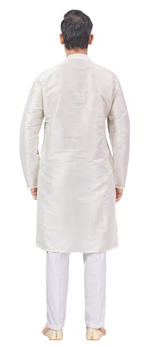 Image of Studio Shringaar Men's Cotton Relaxed Fit Straight Kurta