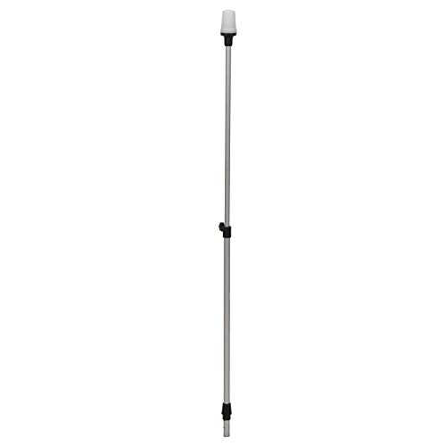 Attwood 5610-48-7 Telescoping Pole Light, All-Around Light, Height-Adjustable 26-42 Inches, 2 Mile 360-Degree Visibility #TOP4