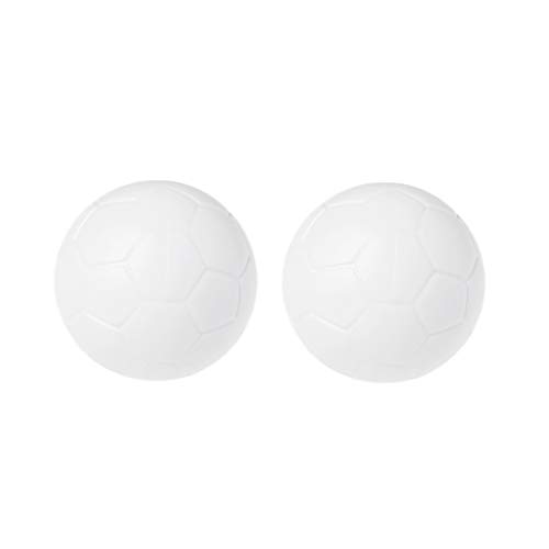 FGDTREE 2 Pieces Foosball Table Football Soccer Replacement Official Tabletop Game Game Ball Accessory Foosball Table 37mm