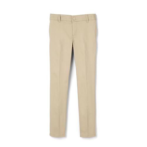 Image of French Toast Young Women's Slim Fit Stretch Twill Pant