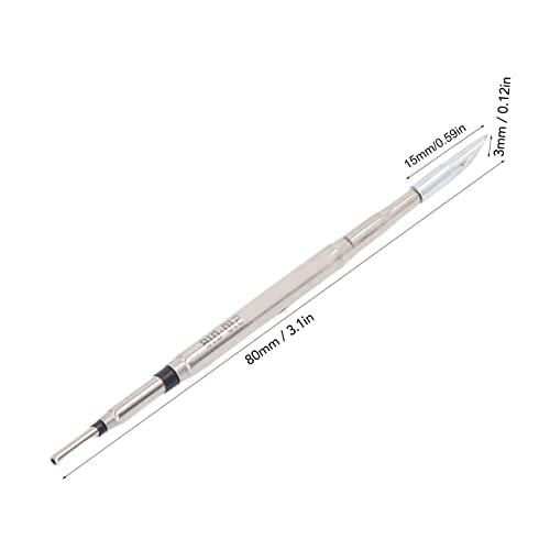 Image of Tyenaza Soldering Iron Tip, C210 Soldering Tip Metal Welding Head Replacement Solder Rework Station Accessories for JBC 210 Cutter Tip(C210-018 Knife Head)