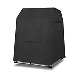 Outdoor yard compost bin cover with waterproof and windproof Oxford fabric designed to shield compost from dust and environmental elements (210D)