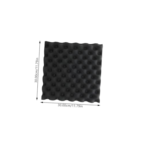 6 piezas Paneles absorbentes de sonido Almohadillas de aislamiento para monitores Estudio Aislamiento acústico para equipo de estudio musical miniatura 2