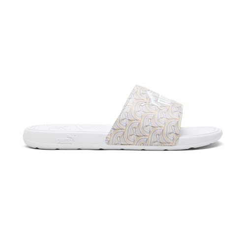 PUMA Mens Cool Cat 2 Pride Slide Casual Sandals Casual - White