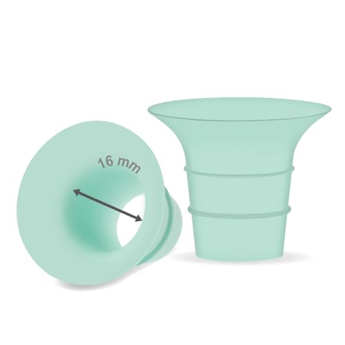 Image of Maymom 16mm Flange Insert Compatible with Elvie Single/Double Electric, Elvie Stride 24mm Wearable Cup, Not Original Elvie Stride Replacement Pump Parts