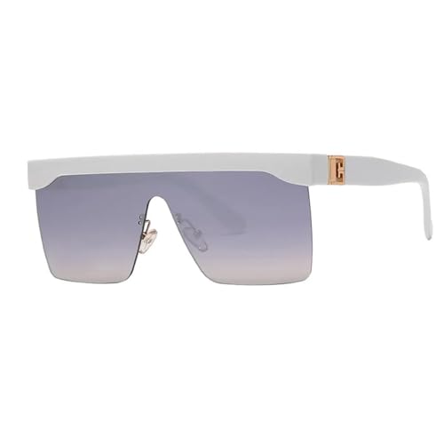 Lunettes de soleil vintage oversize pour femme et homme chic