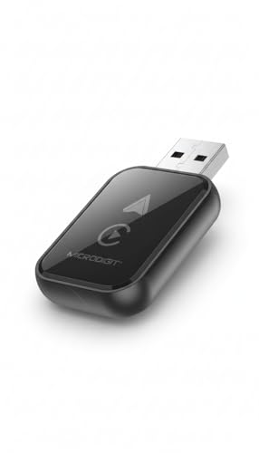 Image of Wireless Car Play Adapter, USB-A, Bluetooth 2.4GHz Wi-Fi 2.4-5GHz, MT400CP, Music Map Calling Message Voice