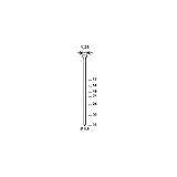 Clou pour cloueuse et agrafe pour agrafeuse électrique : 14 000 finettes microbrads galvanisés en bande D. 0,8/1,25 x L. 30 mm JA-30 - 6JA301 Alsafix