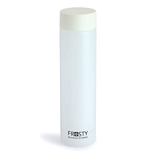 Image of Frosty Unbreakable Round Water Bottle 1 Litre|Set Of 6|Plastic Water Bottle|Office Bottle|Gym Bottle|Home|Kitchen (1.00, Mix, 6, Frosty - R), Multicolor