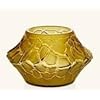 Lalique Caldera Crystal Vase-Votive, Canyon Crystal, 4.1H x 6.7D inches