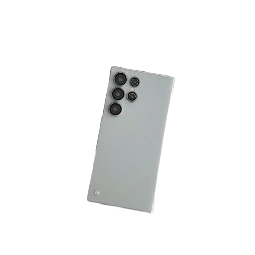 Image of MILLION CASES Thermoplastic Polyurethane Back Cover Case For Samsung Galaxy S23 Ultra Shockproof Protective Frosted Matte Borderless Translucent Case(Black)