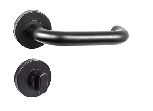 domino Manilla para puerta de baño UNO-R, color negro