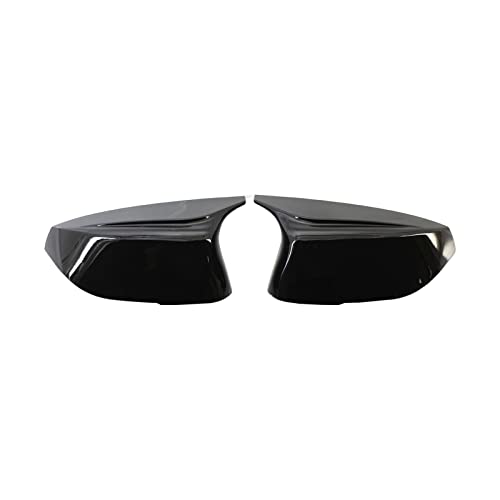 Coques de rétroviseur Infiniti Q50 Q60 Q70 noir brillant en paire de remplacement