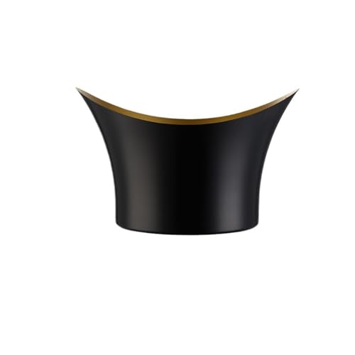 Cubo de hielo de acero inoxidable, enfriador de champán grande para fiestas y uso doméstico, diseño elegante para mantener las bebidas frías, ideal para bares y reuniones