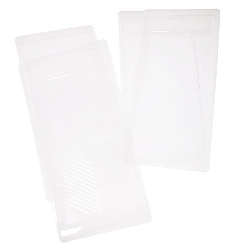 POPETPOP Painting Tray Liner Supply 4pcs Liners No Clean-up Needed for Trim to Trim