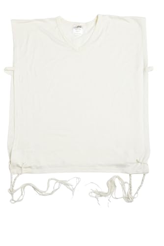 Sphardic Undershirt Tzitzit 100% Wool Handmade Knot and Strings for Adults Thin or Thick Strings