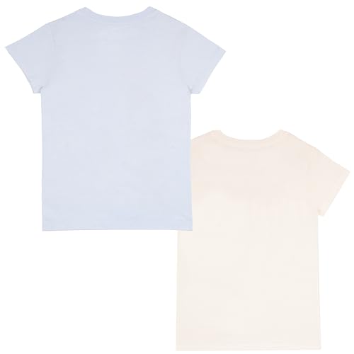 Image of Disney Moana and Friends Girl's Graphic Print T-Shirt 2-Pack - Short Sleeve Tee Bundle for Kids