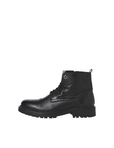 Image of JACK & JONES mens Jfwtremor Leather Boot Sn