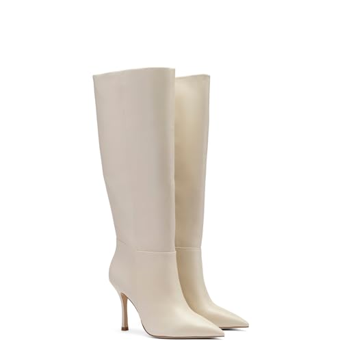 Kate Boot In Ivory Leather2