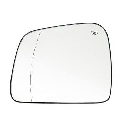 Glace de rétroviseur chauffante pour Dodge Durango gauche 2014-2021