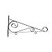 Signworld Hanging Sign Scroll Bracket - 24