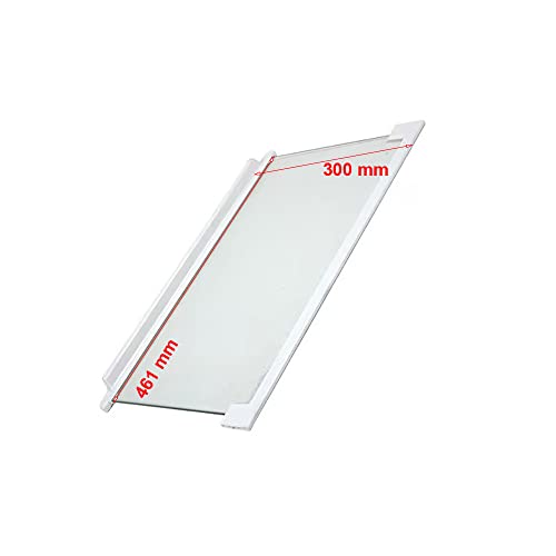 JCSPARES® - Ripiano Frigorifero 461 x 300 mm Per Frigorifero Compatibile Con Electrolux Aeg Rex ed Ulteriori