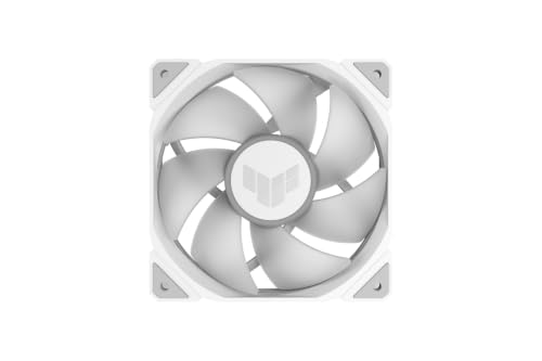 ASUS TUF Gaming TR120 ARGB 3IN1 Blanc - triple pack (28mm frame fan, 3.3mm H2O high static pressure, 77.4 CFM airflow, double-layer LED array, aura sync, PWM fan control, Wide RPM range) 