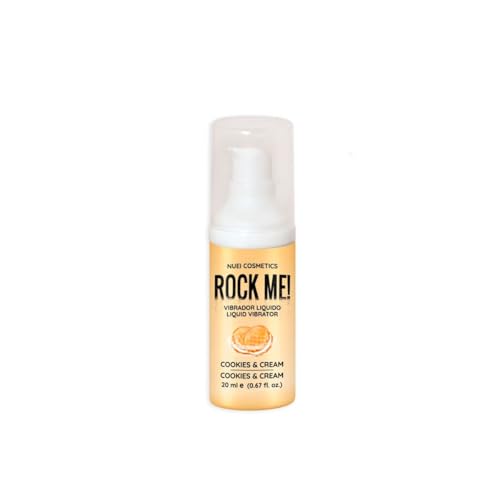 VIBRADOR LĂŤQUIDO ROCK ME! GALLETAS & CREMA 20 ML NUEI