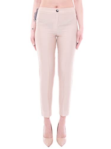  EMME MARELLA PANTALONE PANTALONI DONNA BACINO 51311424 002 BEIGE ORIGINAL PE2022 Taglia IT 40 Colore Beige