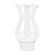 PACKOVE Retro Zylinder Lampenglas Schirm Petroschirm Glasschirm Öllampe Glaszylinder Lampenschirm Ersatzglas Glas Ersatzschirm Lampenabdeckung für Öllampe Petroleumlampe Tischampe
