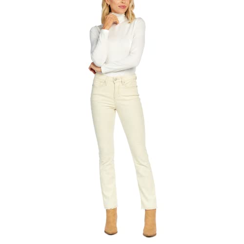 Mud Pie Vincent Corduroy Womens Jeans, Large, Cream #TOP29