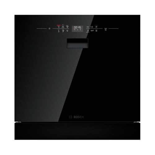 Bosch - Lavavajillas integrable, 60 cm de ancho, Serie 6, AquaStop, Extra Secado, Negro, SCX6ITB00E
