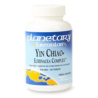 Planetary Formulas Yin Chiao Echinacea Complex, 600mg, Tablets, 60 Count