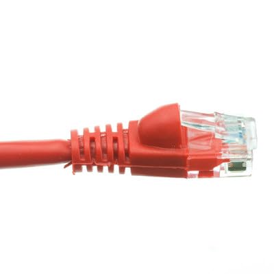 Cable Ethernet Cat 6 UTP 125 pies Rojo miniatura 3