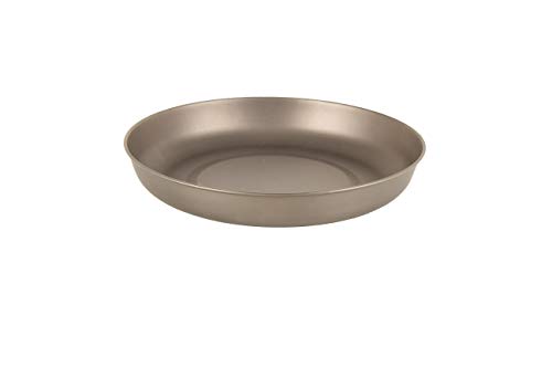 Lifeventure Unisex's Titanium Plate, Silver, One Size