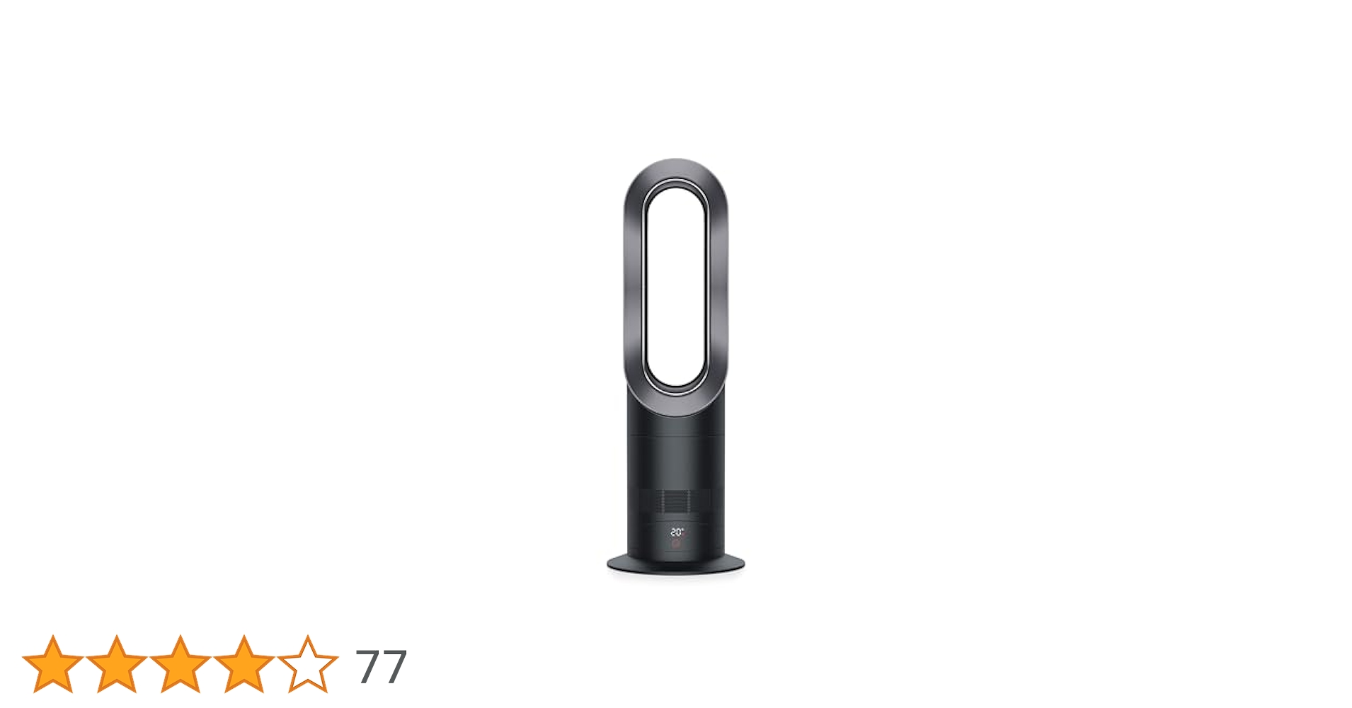 Dyson　　hot+cool Dyson Hot+Cool™ Jet Focus AM09 fan heater (White/Silver)