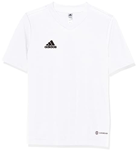 adidas Kids' Entrada 22 Jersey, White, Small