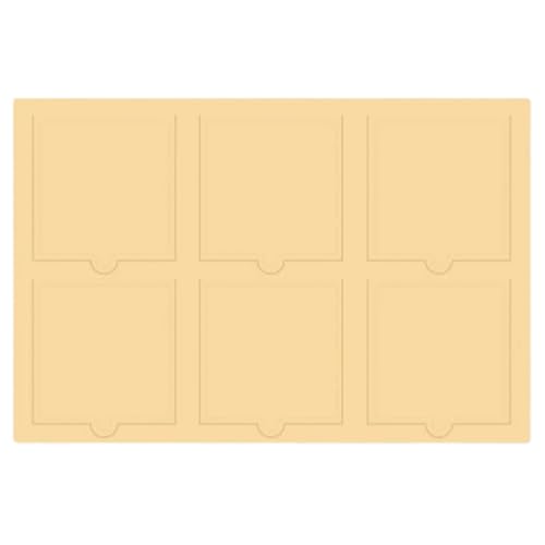 Craftelier - Fustella con 6 finestre 6"x4" - per scrapbooking,