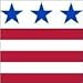 Party Express Stars and Stripes Beverage Napkin