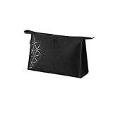 DieffematicHZB Maletin Maquillaje Bolsa de cosméticos de viaje de las mujeres Multifunción Geometric Geométrica Bolsas de maquillaje impermeable Organizador de artículos de tocador a prueba de agua Ma