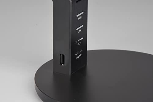 Trio Lighting Lampada Led Da Tavolo Ava Con Dimming, Nero - 3