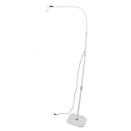 Prevessel - Lámpara de gel UV ajustable de 6 W para secado rápido de manos sin peligros con manguera extensible para diferentes ángulos y posiciones de aleación de aluminio
