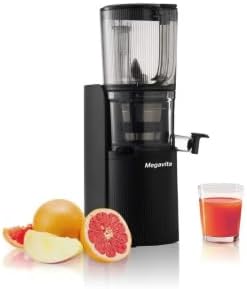Extractor de Jugos Prensado Frío Negro con Tecnología de Dos Pasos