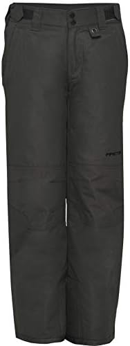 Arctix Kids Snow Pants with Reinforced Knees and Seat, Charcoal, Small
