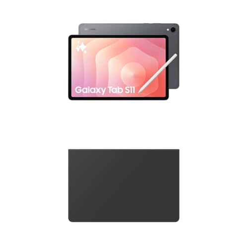 Image of Samsung Galaxy Tab S11 512 GB WiFi Android Tablet + 1 /2 Off Galaxy Tab S11 Book Cover Keyboard Slim (Value $72.49), Large Display, Durable, Slim, Light, S Pen, AI Assist, US Version, Gray