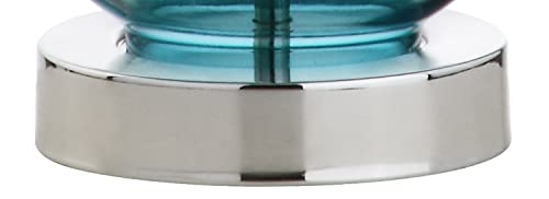 JONATHAN Y JYL1029C-SET2 Colette 20" Mini Glass Table Lamp, Transitional, Glam, Coastal, Modern, Elegant, Office, Living Room, Family Room, Dining Room, Bedroom, Hallway, Foyer, Amalfi Blue (Set of 2) - Image 6
